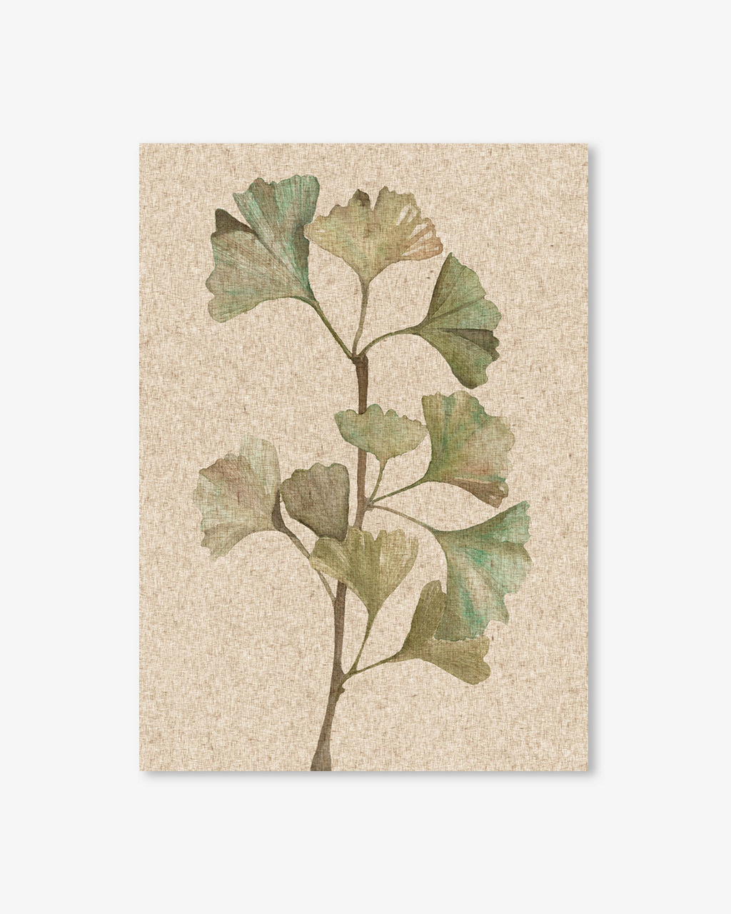 Vintage Botanical Leaf Art Print