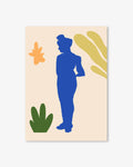 Matisse Floral Nude Art Print