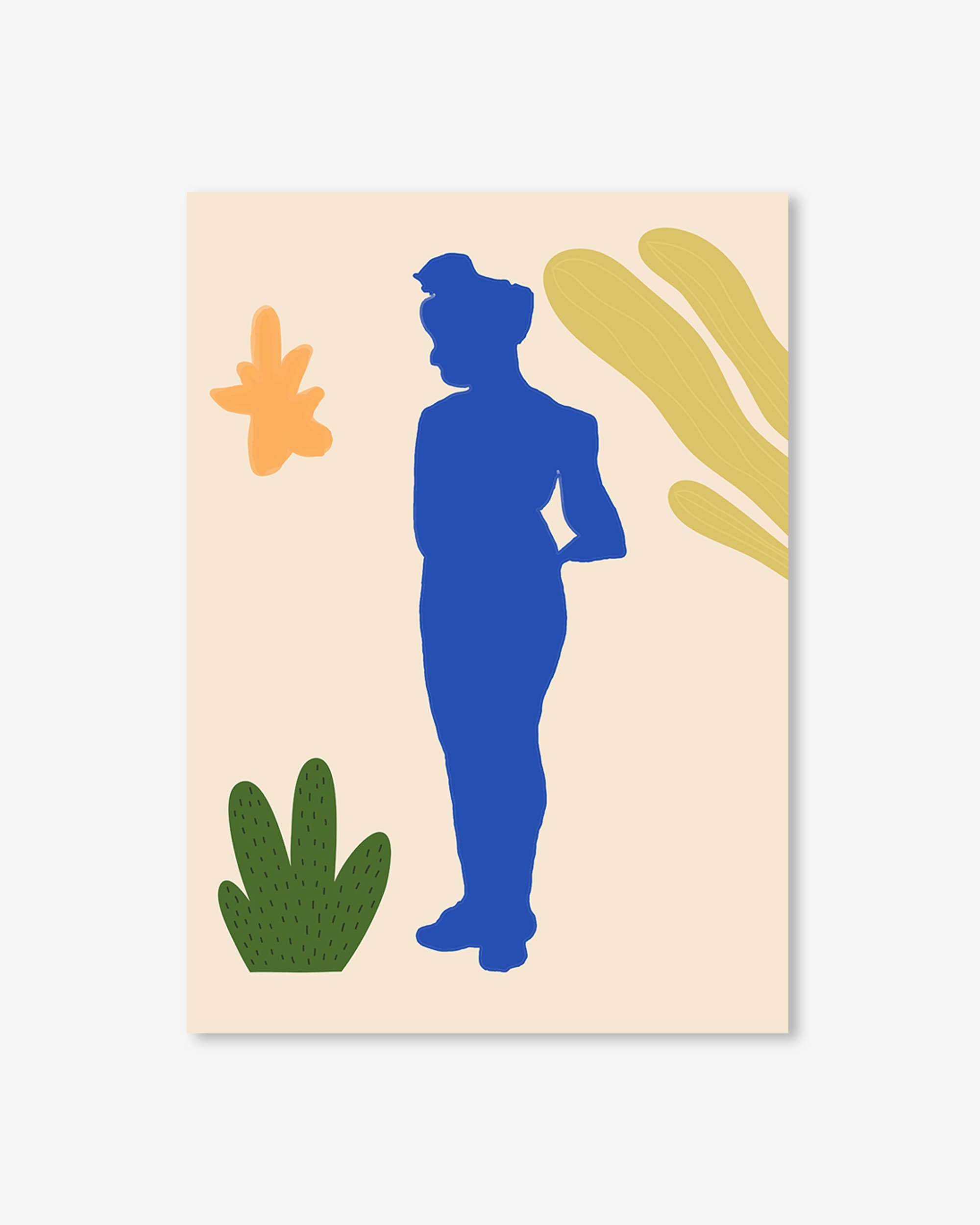 Matisse Floral Nude Art Print