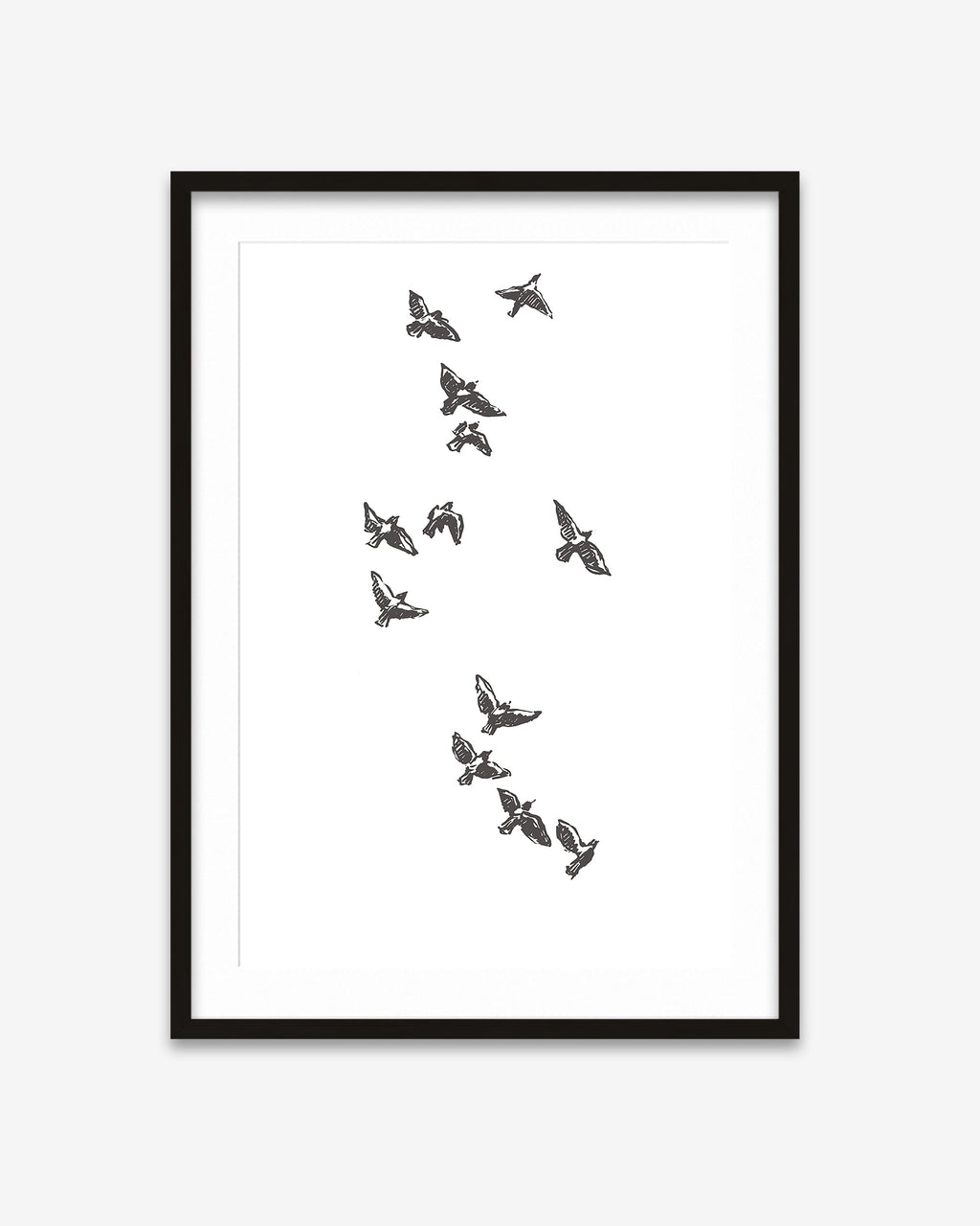 Watercolour Birds 3 Art Print