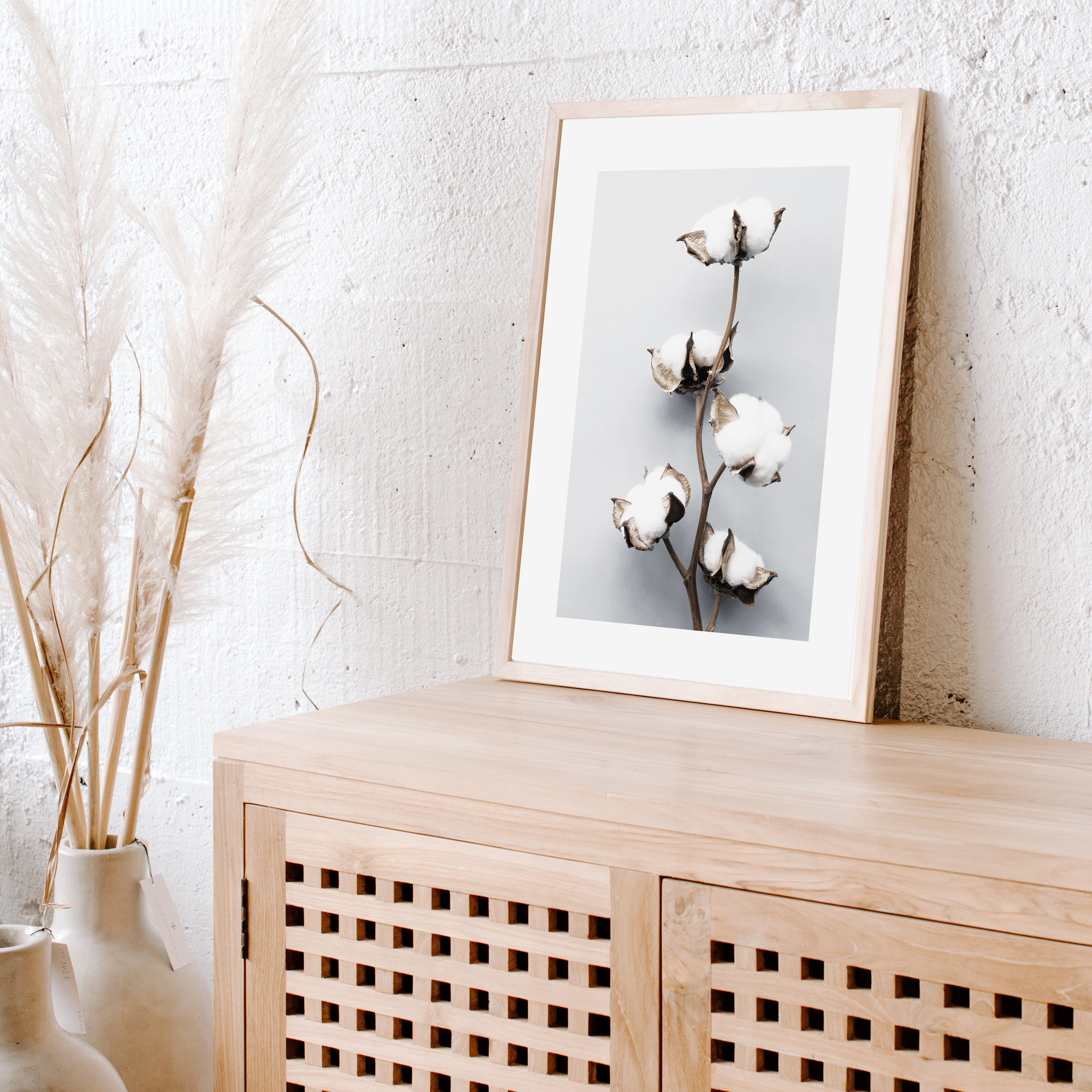 COTTON FLOWER PRINT
