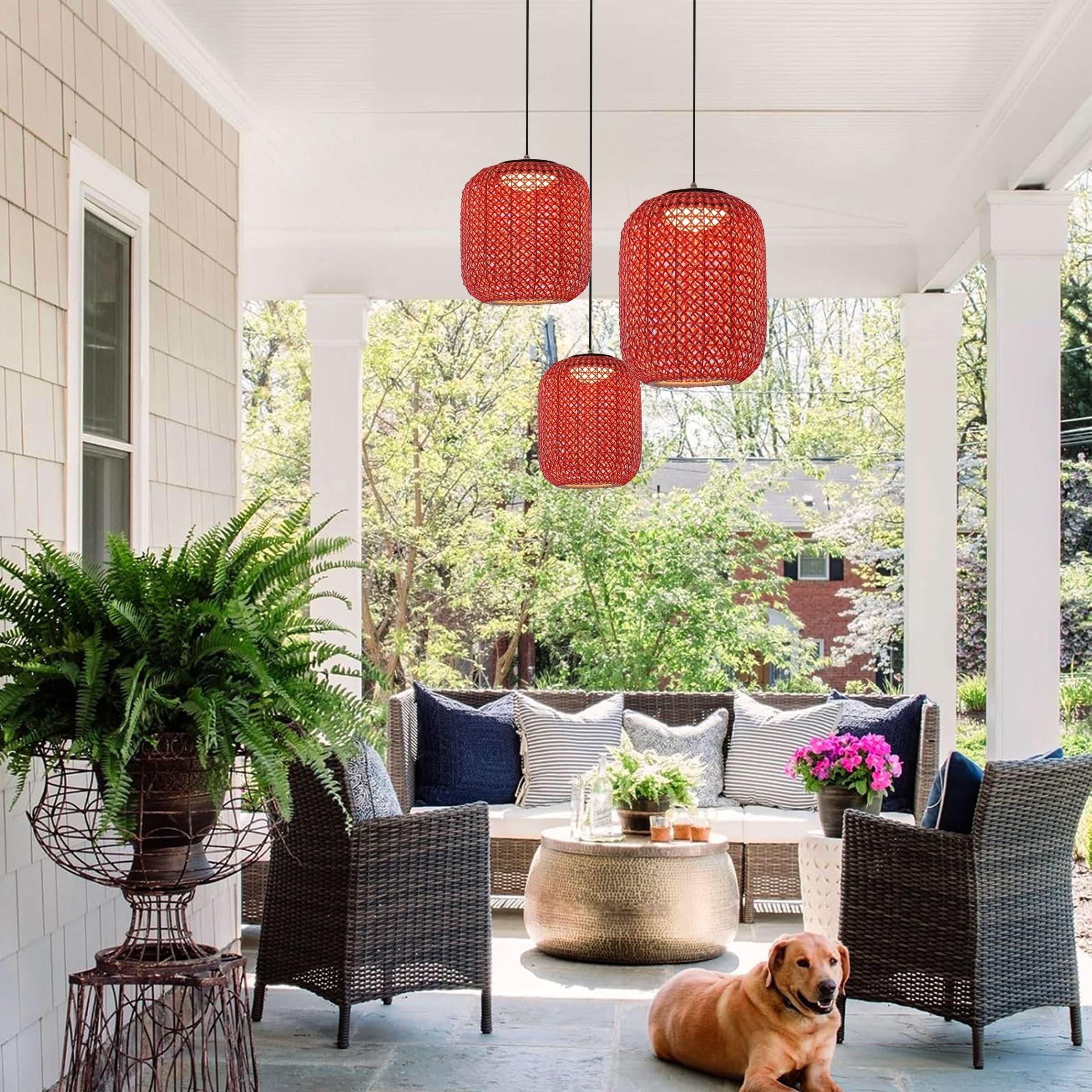 Lightsin Multi-Light Outdoor Pendant Light Designer Hanging Lights
