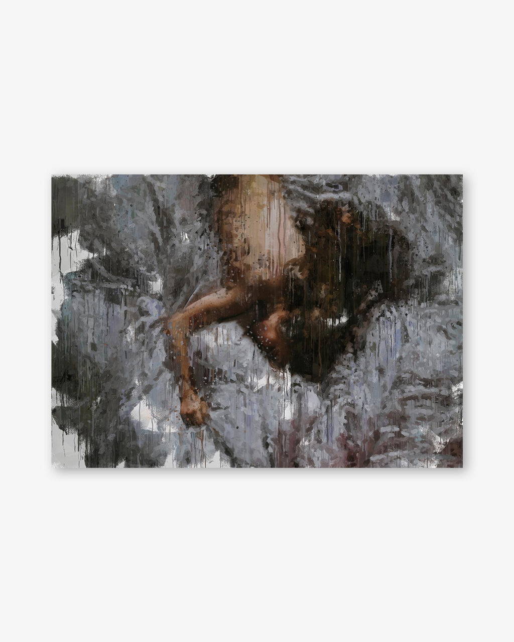 Nude Impressionist Painting Art Print
