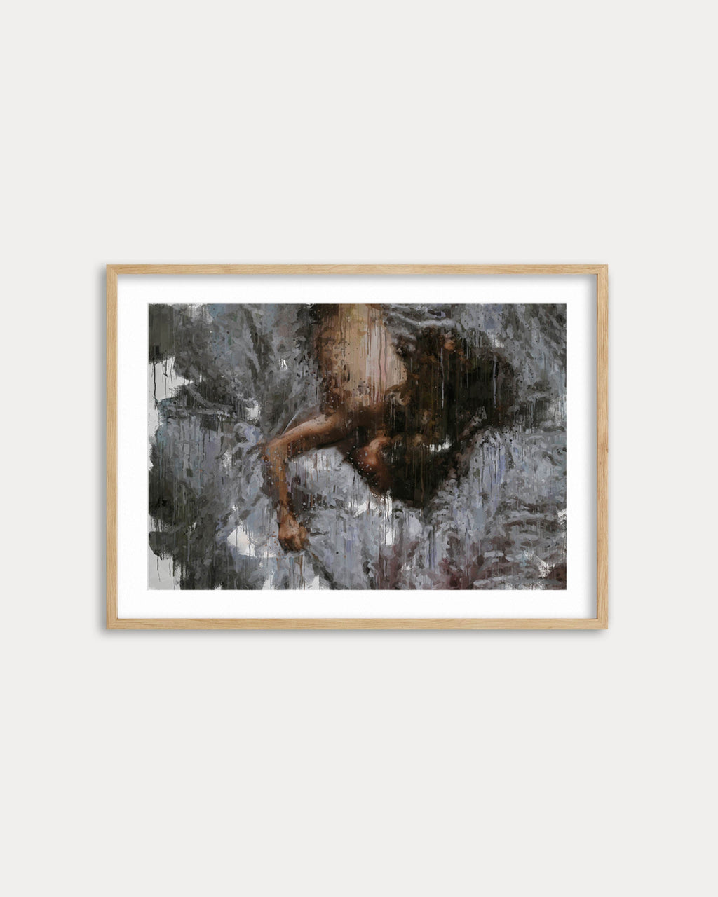Nude Impressionist Painting Art Print