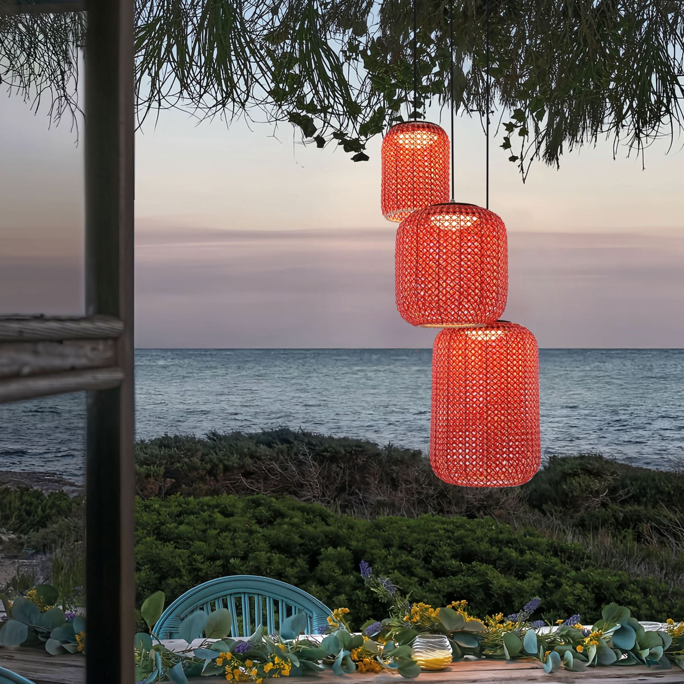 Lightsin Multi-Light Outdoor Pendant Light Designer Hanging Lights