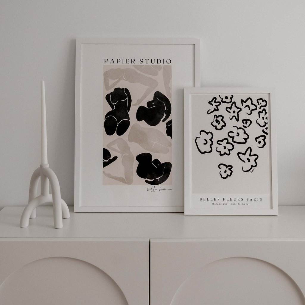 FLEURS PRINT NATURAL