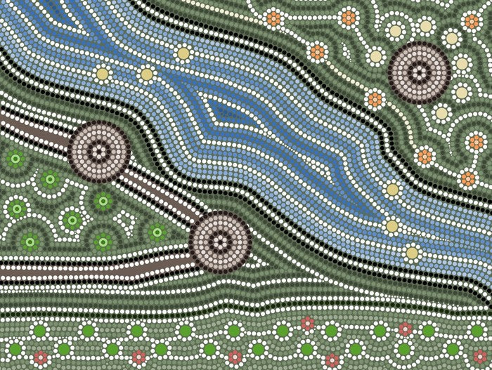 The river track