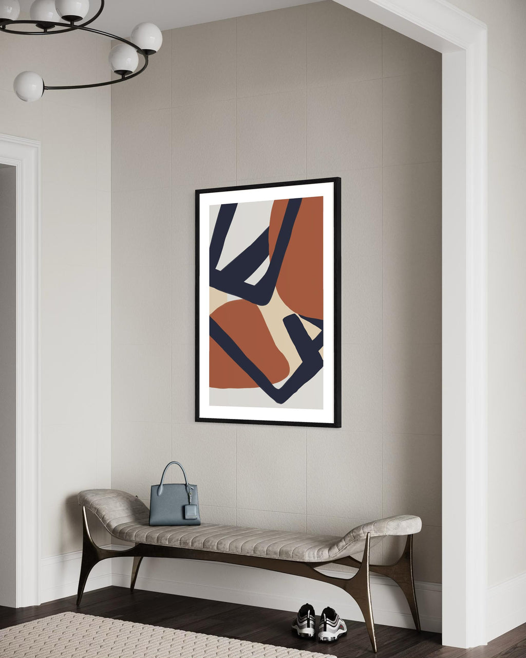 Modern Mid Century Art Print