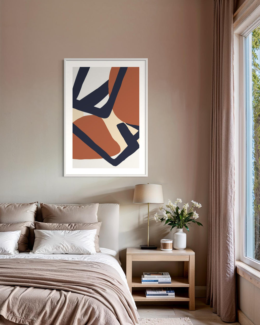 Modern Mid Century Art Print