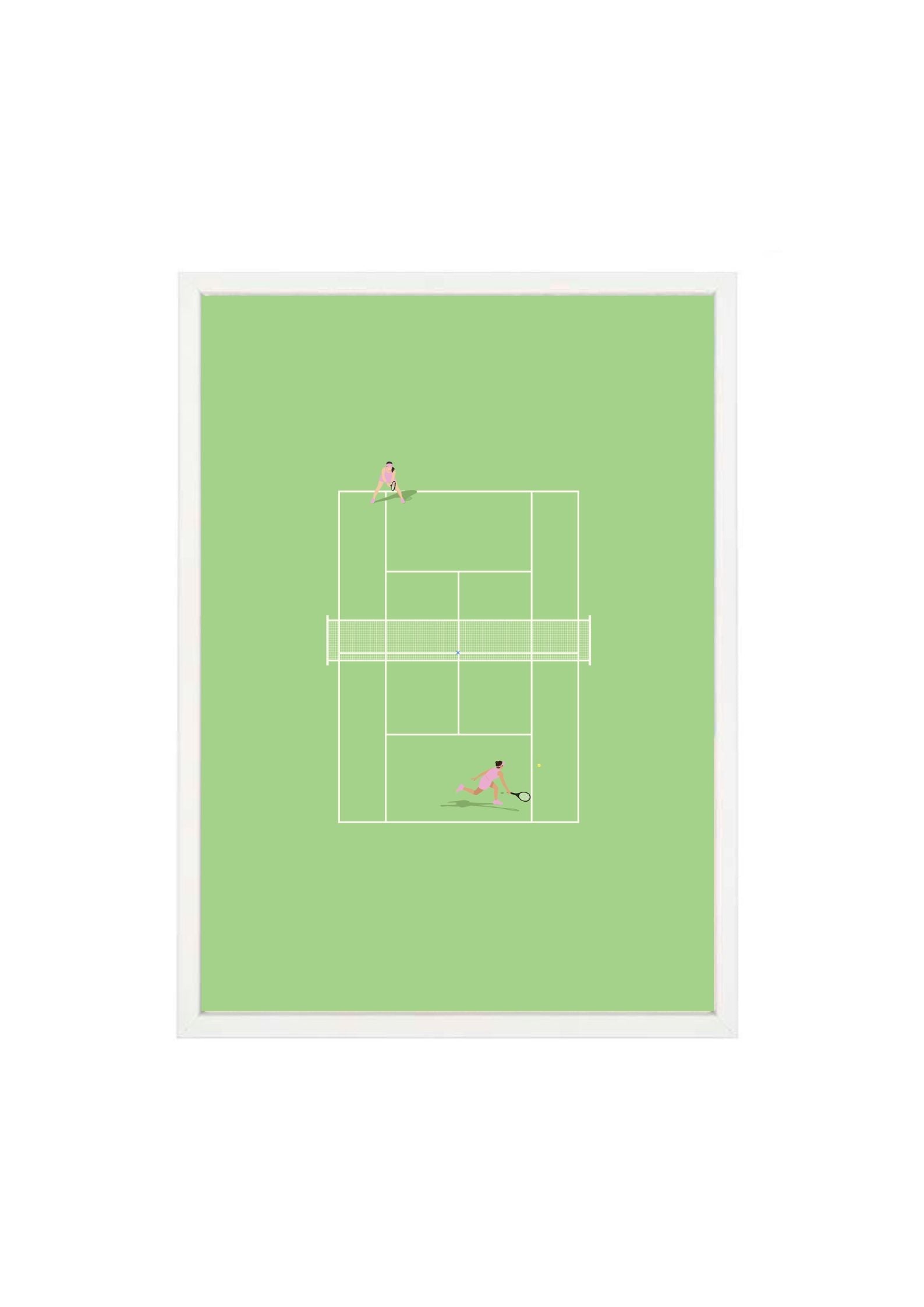 Centre Court Tennis - Strawberry Matcha