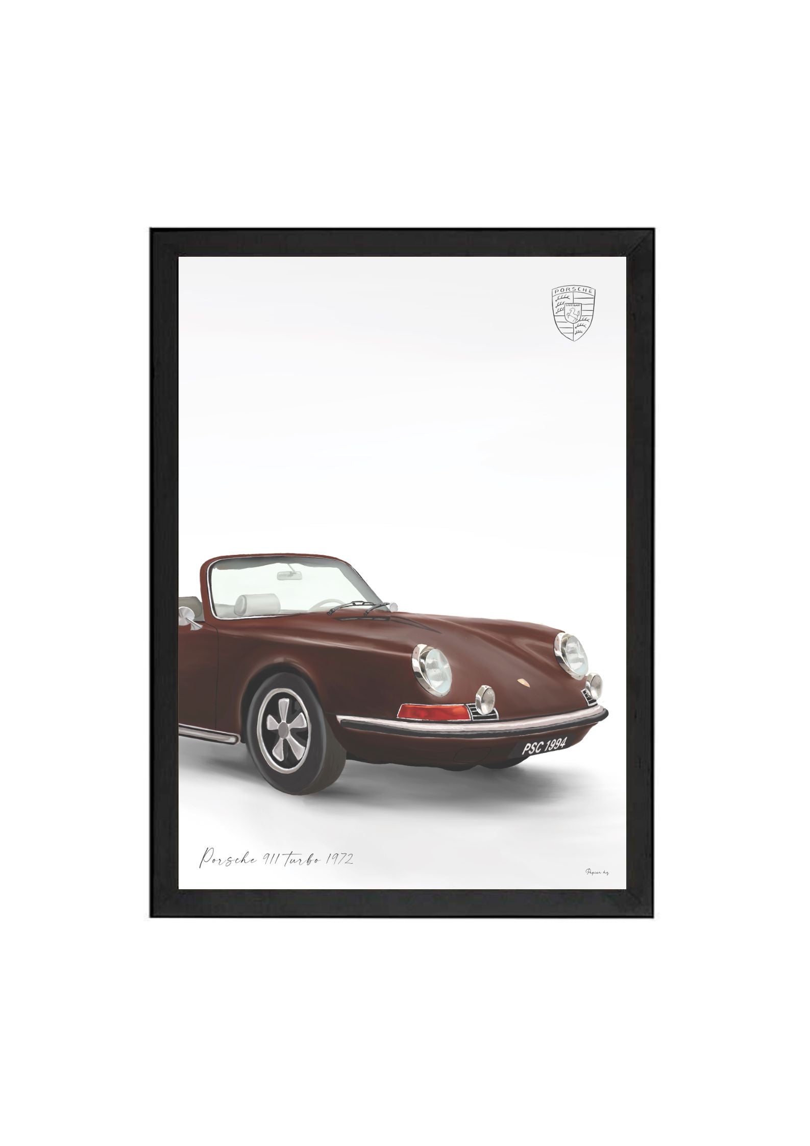 Classic 911 Car - Brown