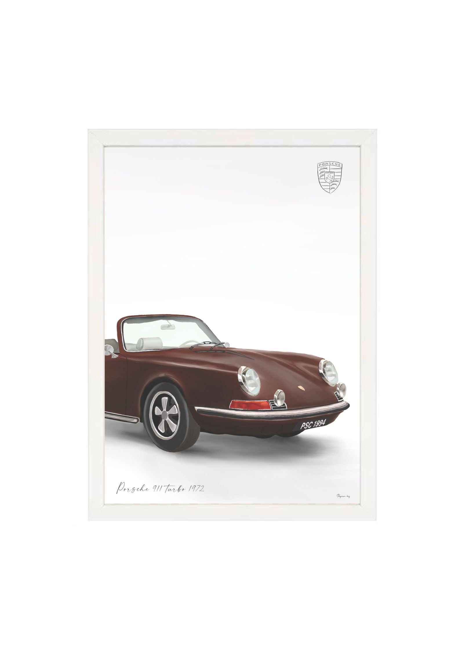 Classic 911 Car - Brown