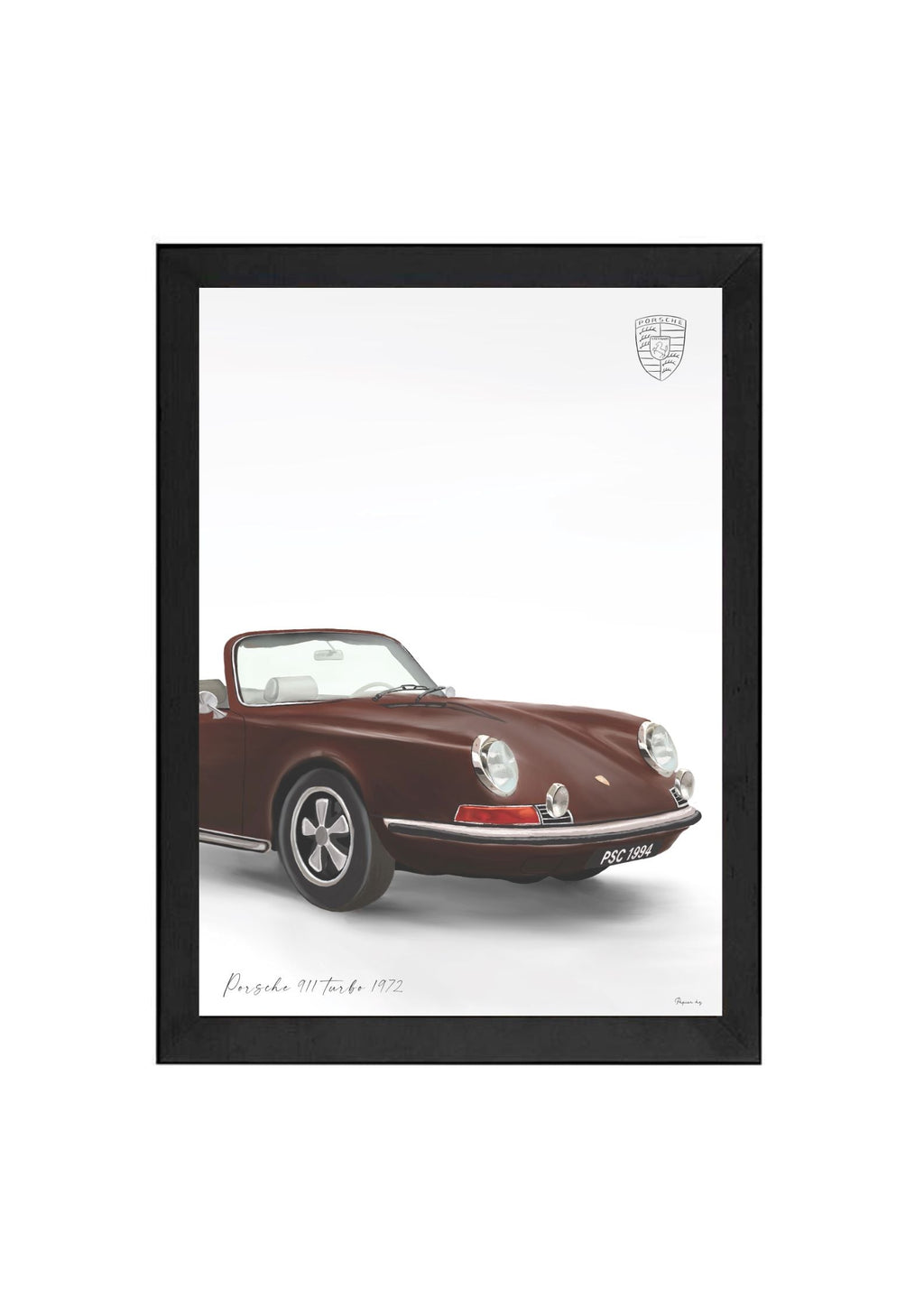 Classic 911 Car - Brown