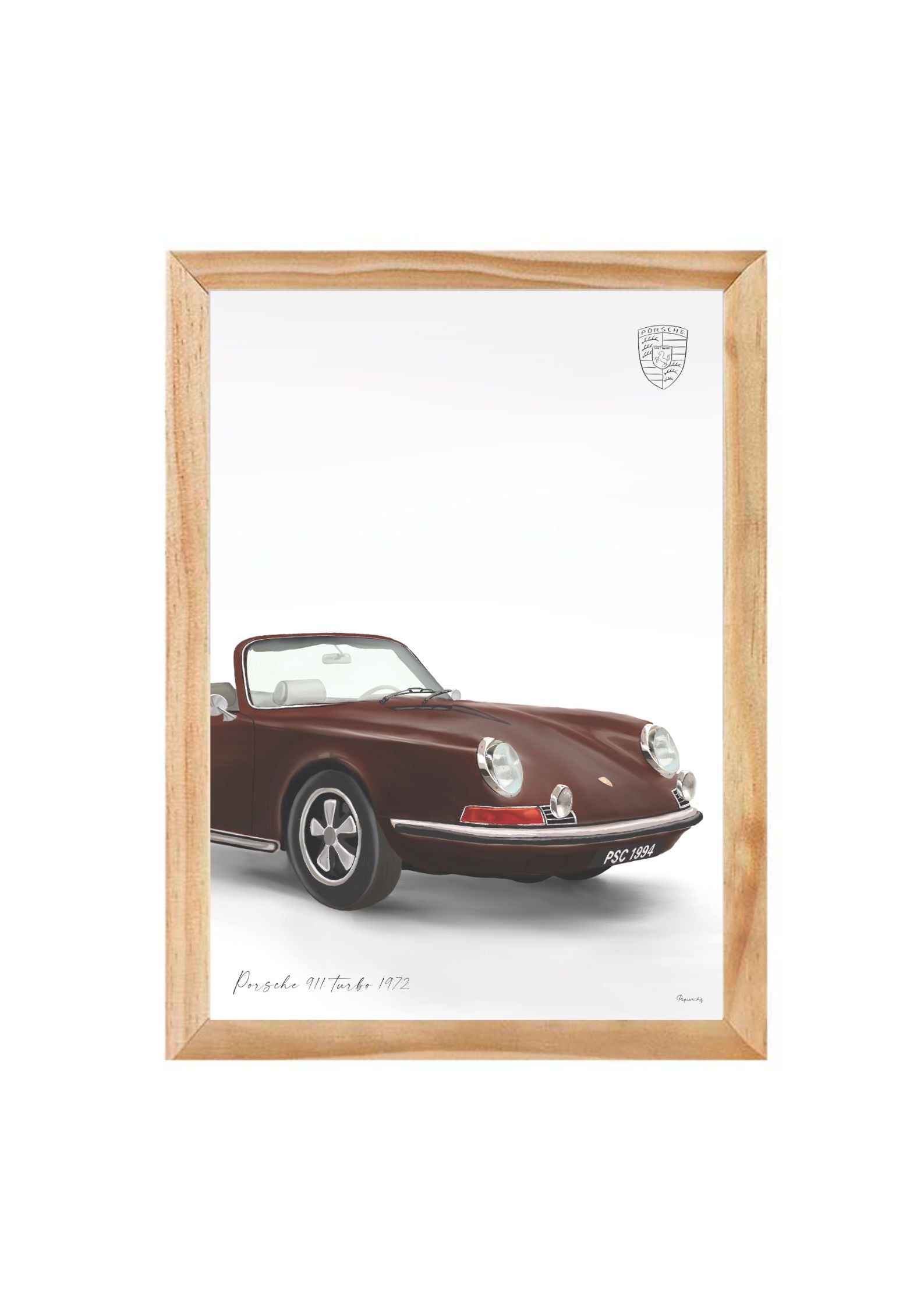 Classic 911 Car - Brown