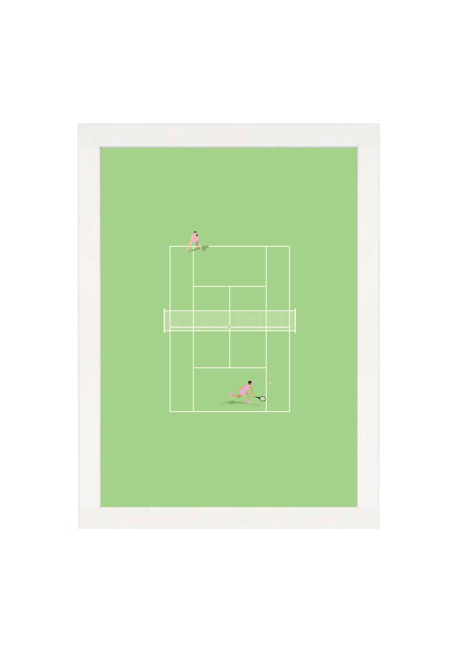 Centre Court Tennis - Strawberry Matcha