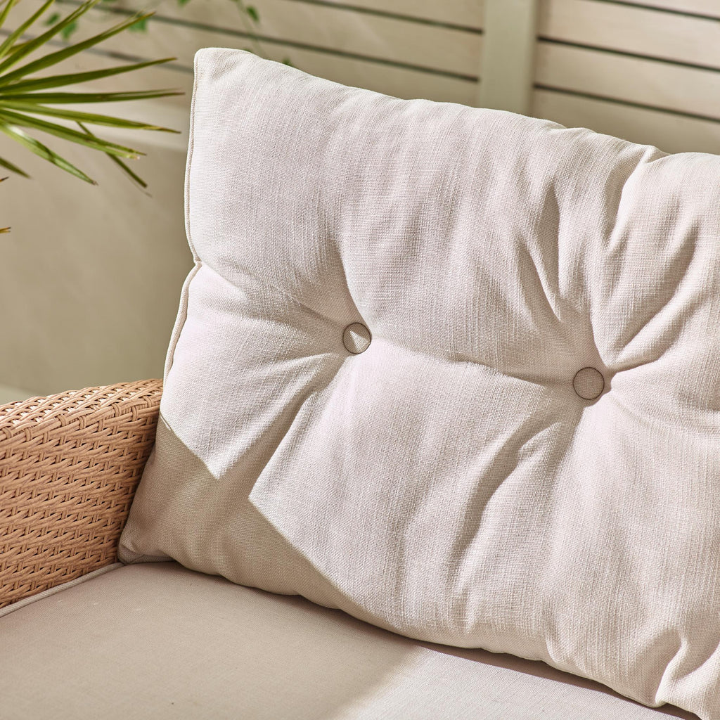 Arizona Beige Rattan 4 Seat Garden Sofa & Chairs Set
