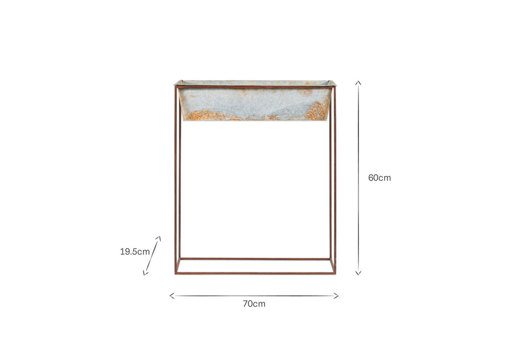 Narlu Wide Standing Planter