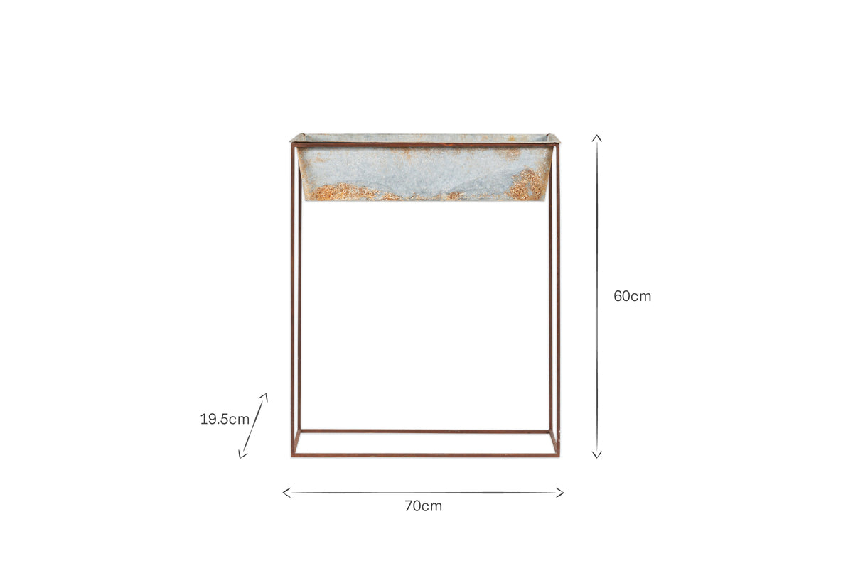 Narlu Wide Standing Planter