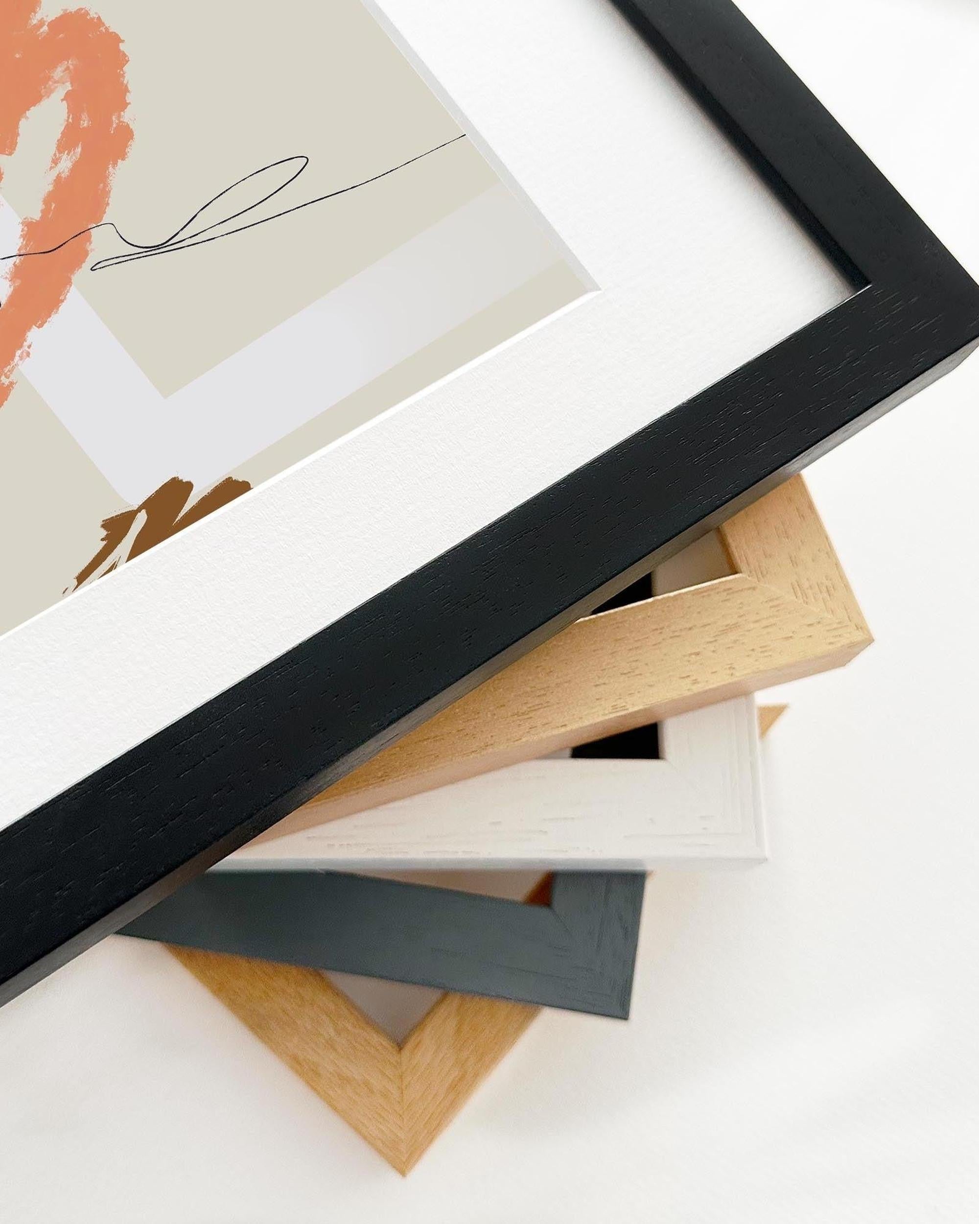 Organic Marks Art Print