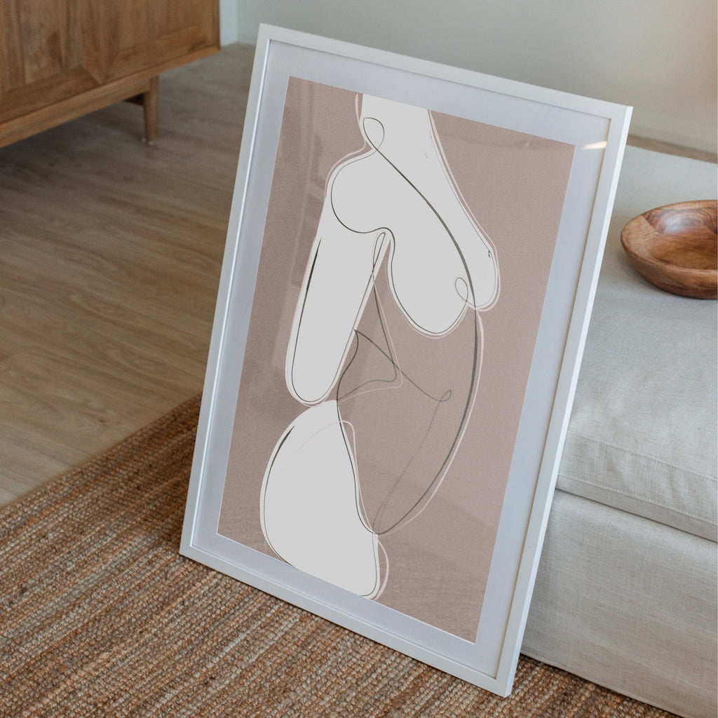 GANNI PRINT NUDE