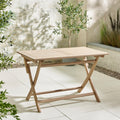 Hamburg Wood 4 Seat Folding Garden Dining Table