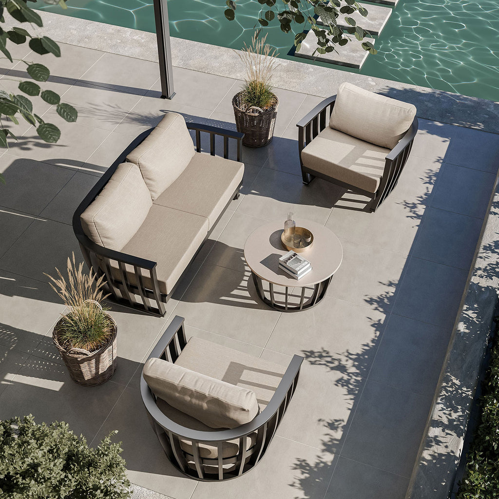 Lucca 5 Seater Lounging Set with Coffee Table