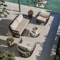 Lucca 5 Seater Lounging Set with Coffee Table