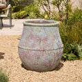 Leto Extra Large Verdigris | Urn Water Feature