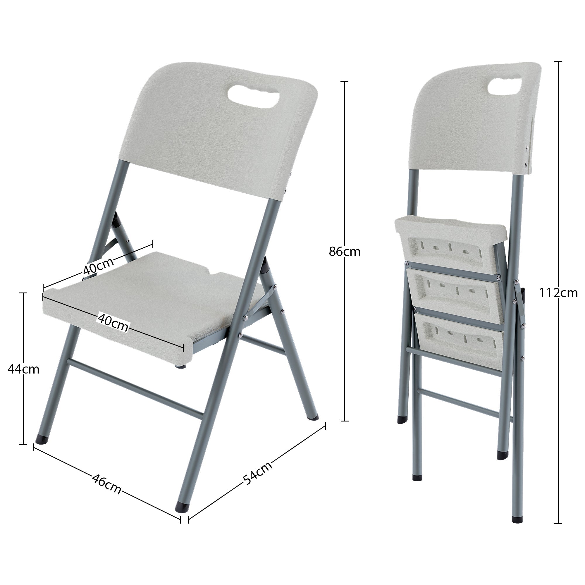 Folding 6ft Table & Set of 6 Folding Chairs