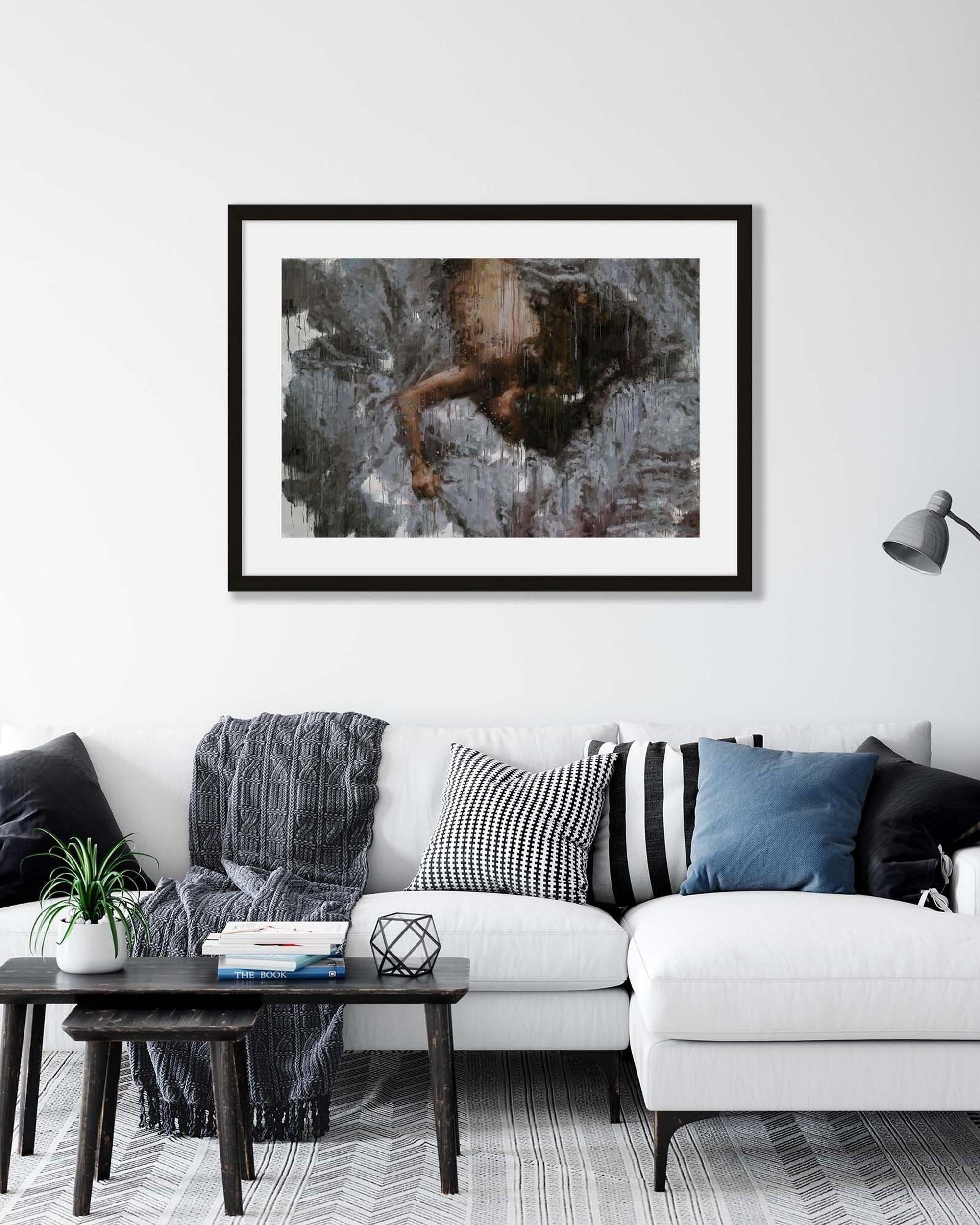 Nude Impressionist Painting Art Print