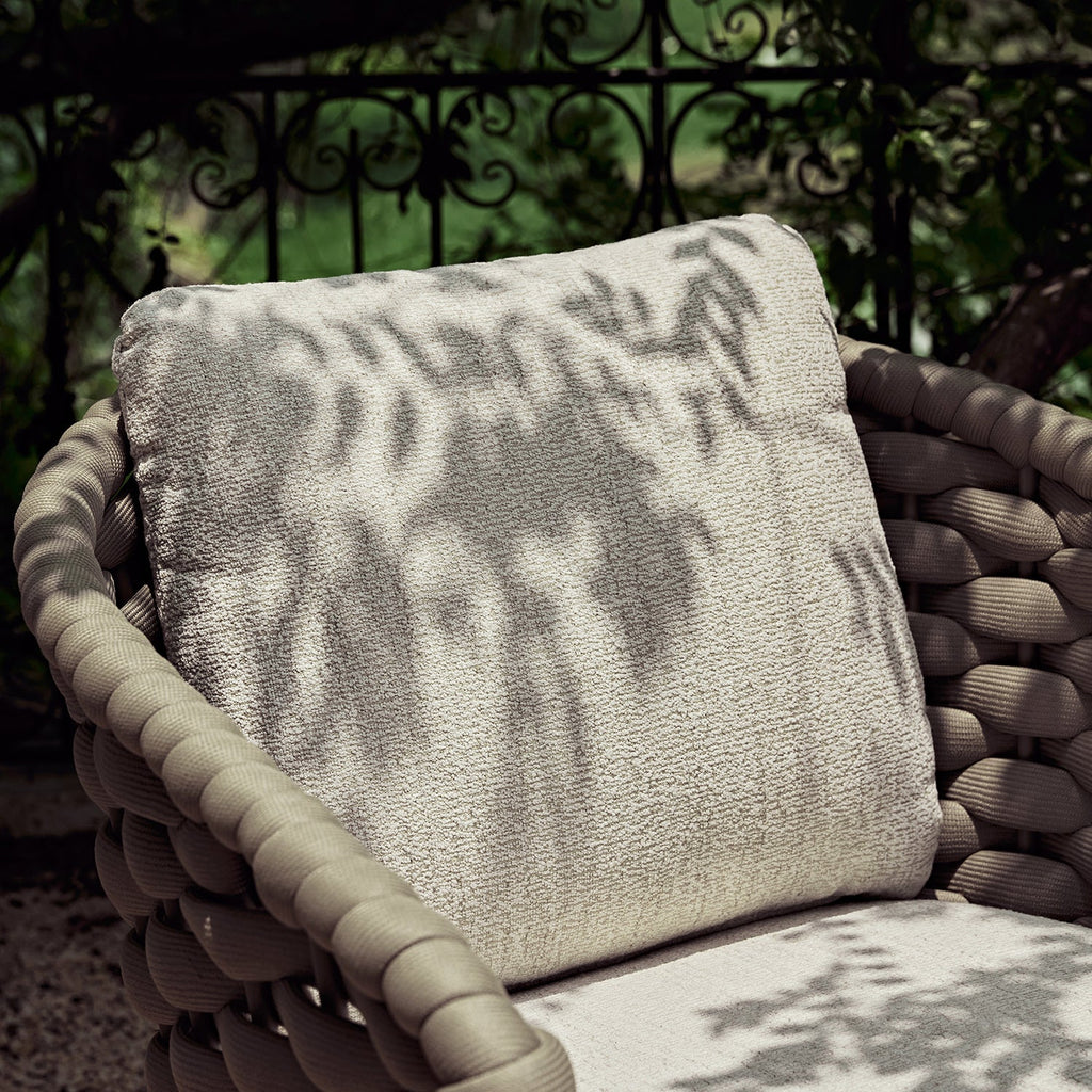 Positano Wide Rope Bistro Set, Taupe