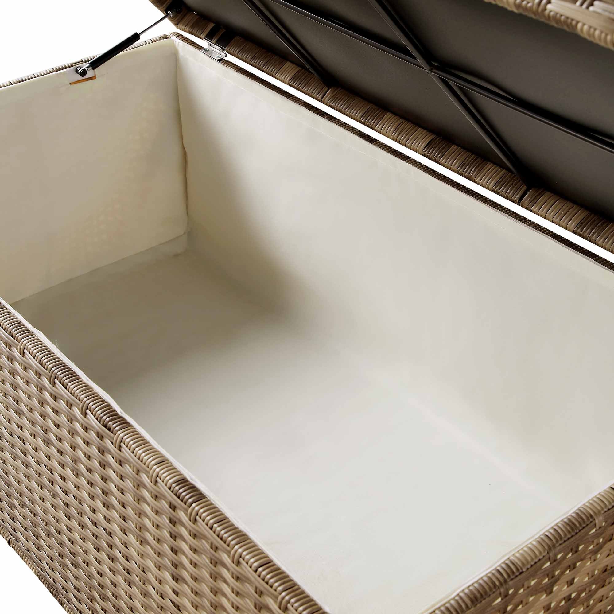 Granchester 120cm Rattan Storage Box, Natural
