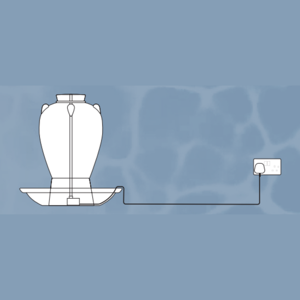 Ancient Stone Vase | Water Feature