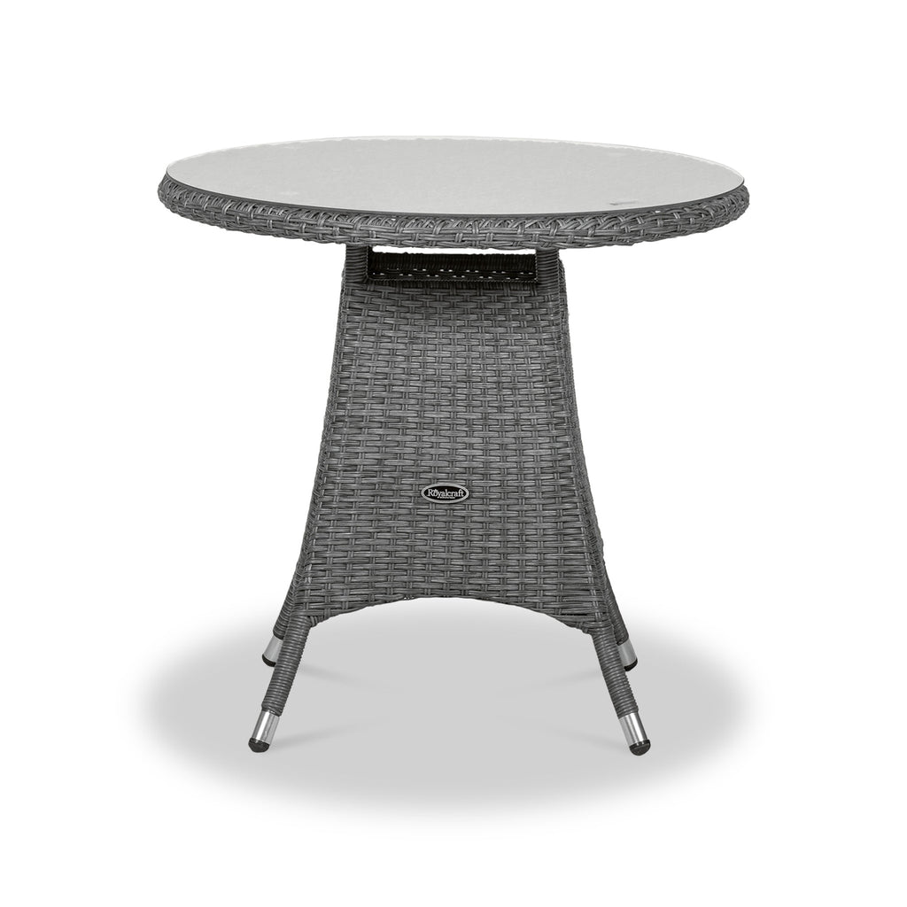 Paris 2 Seat Lux Rattan Bistro Set