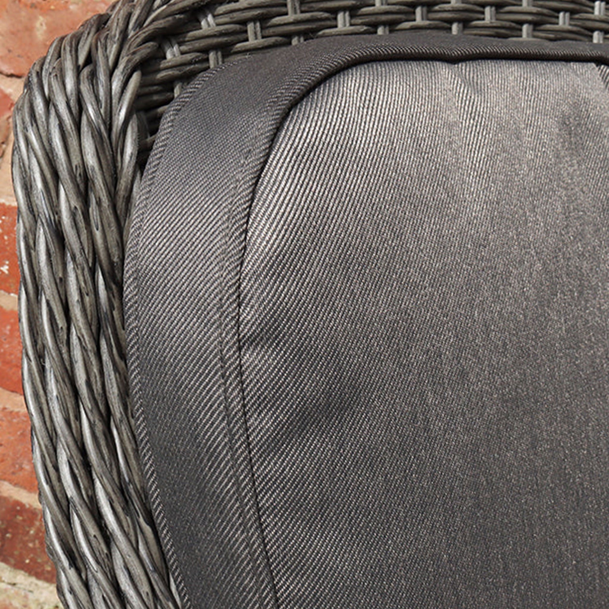 Paris 2 Seat Lux Rattan Bistro Set