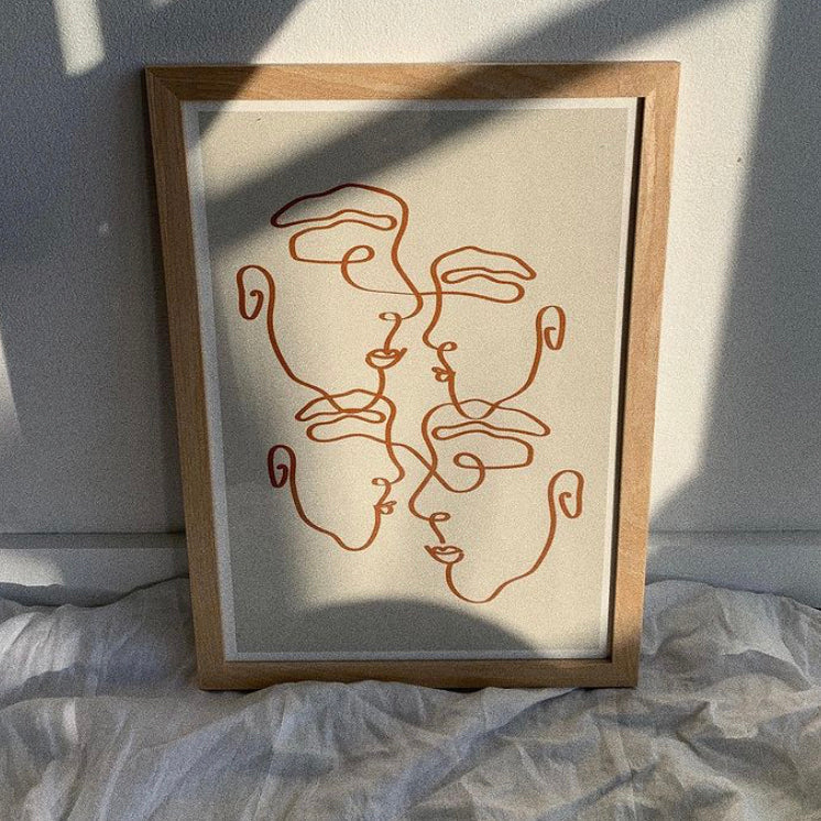 IMPERFECTLY IMPERFECT NATURAL PRINT