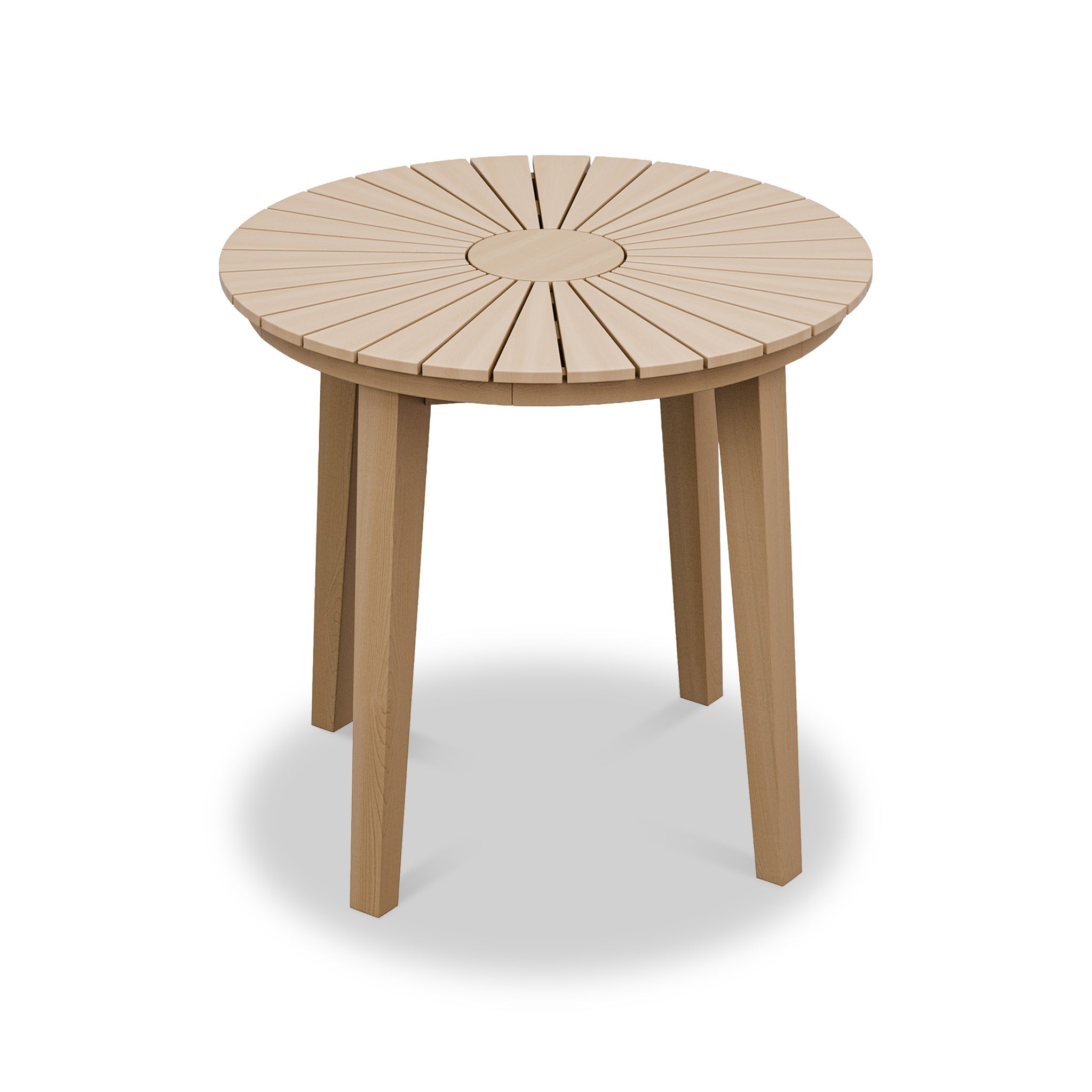 Roma FSC Sunray 80cm Bistro Set with 2 Sol Dining Chairs