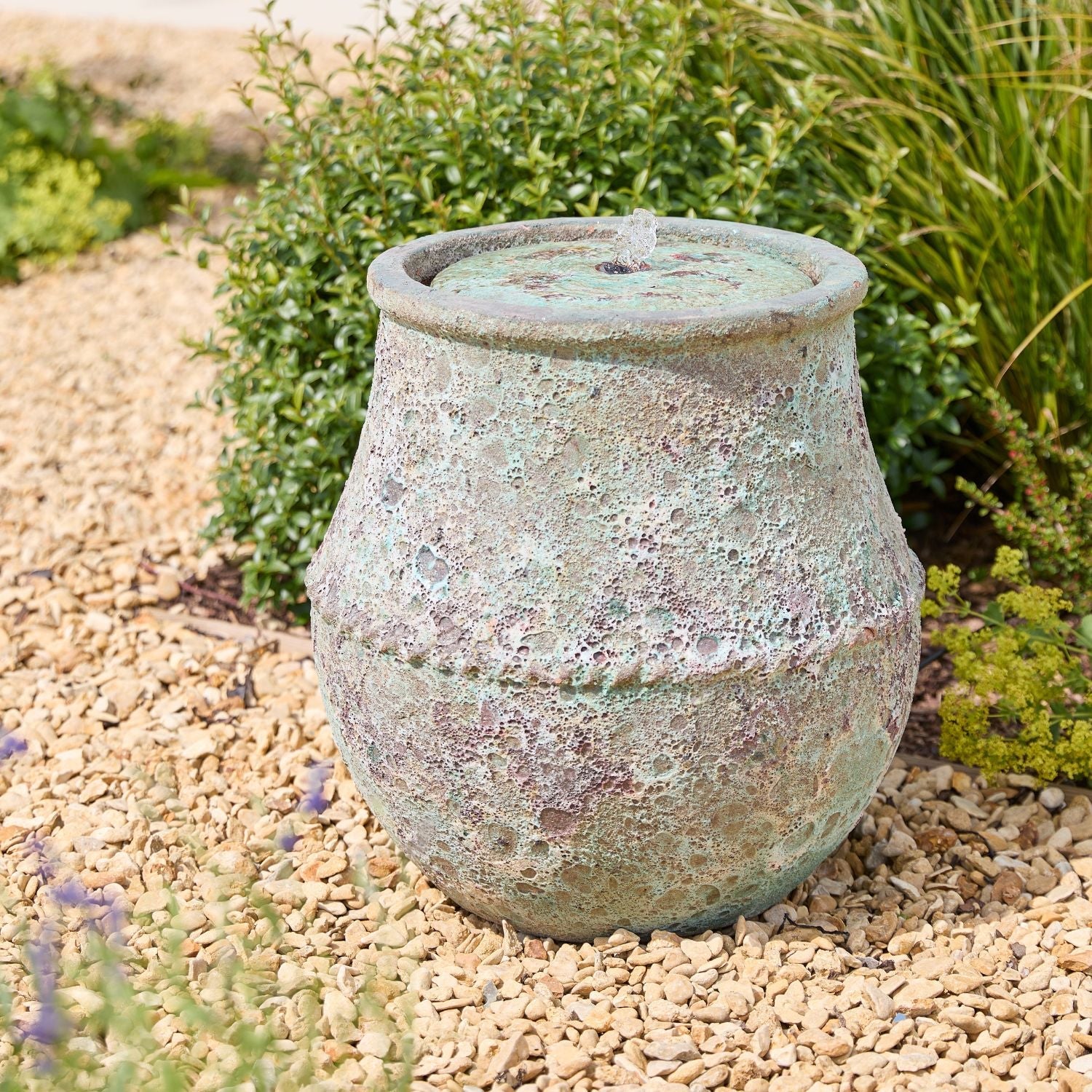 Roux Ancient Stone | Tall Water Feature