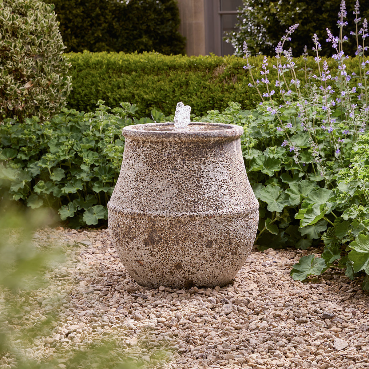 Roux Ancient Stone | Tall Water Feature