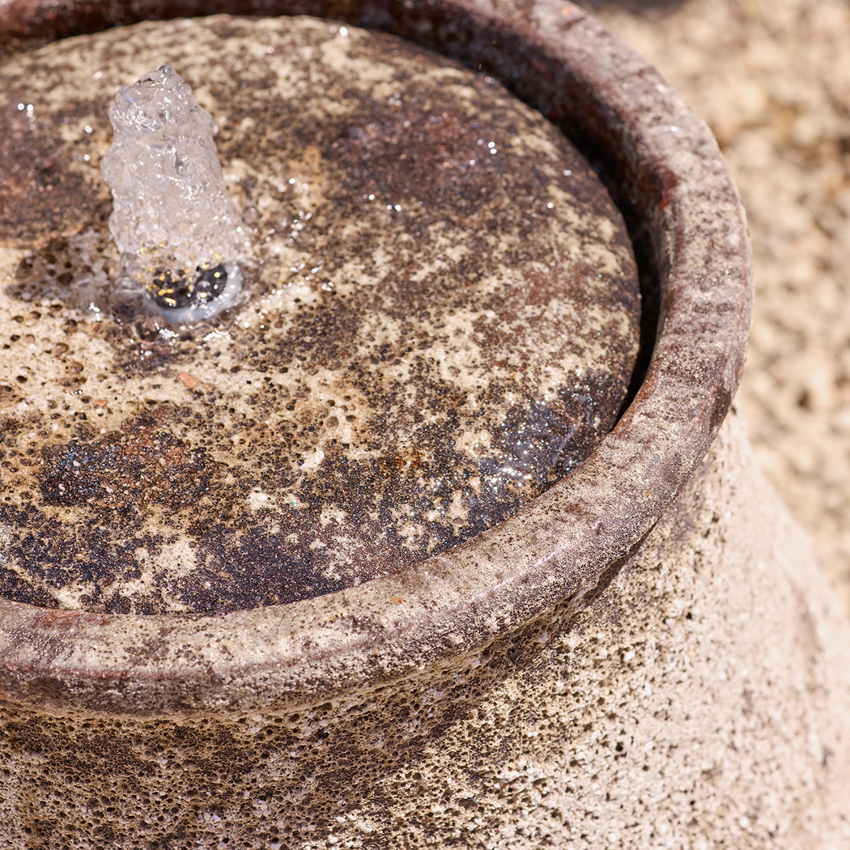Roux Ancient Stone | Tall Water Feature