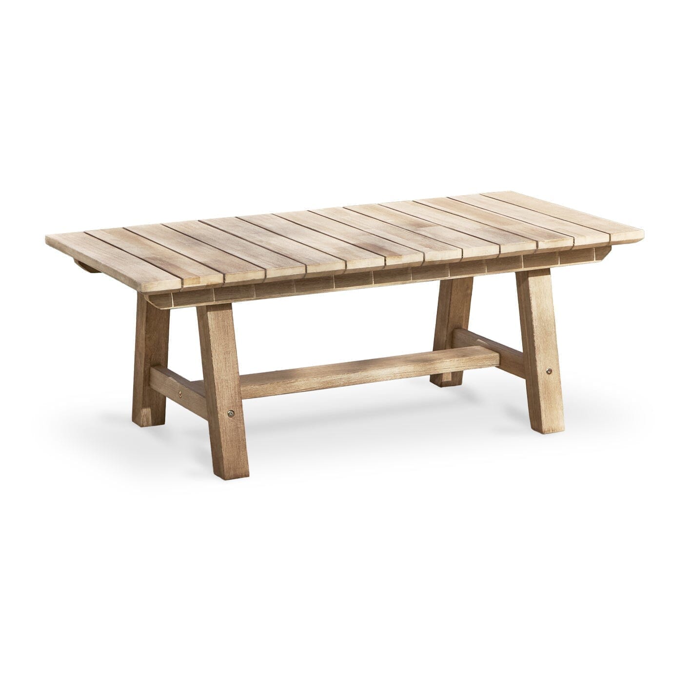 Shiro Wooden Garden Set with 3 Seater Sofa - 2 Shiro Armchairs & Coffee Table