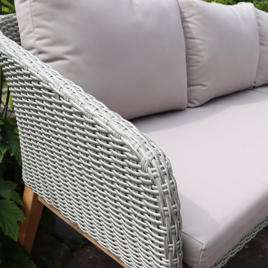Sol 5 Seater Corner Lounge Set with Square Coffee Table