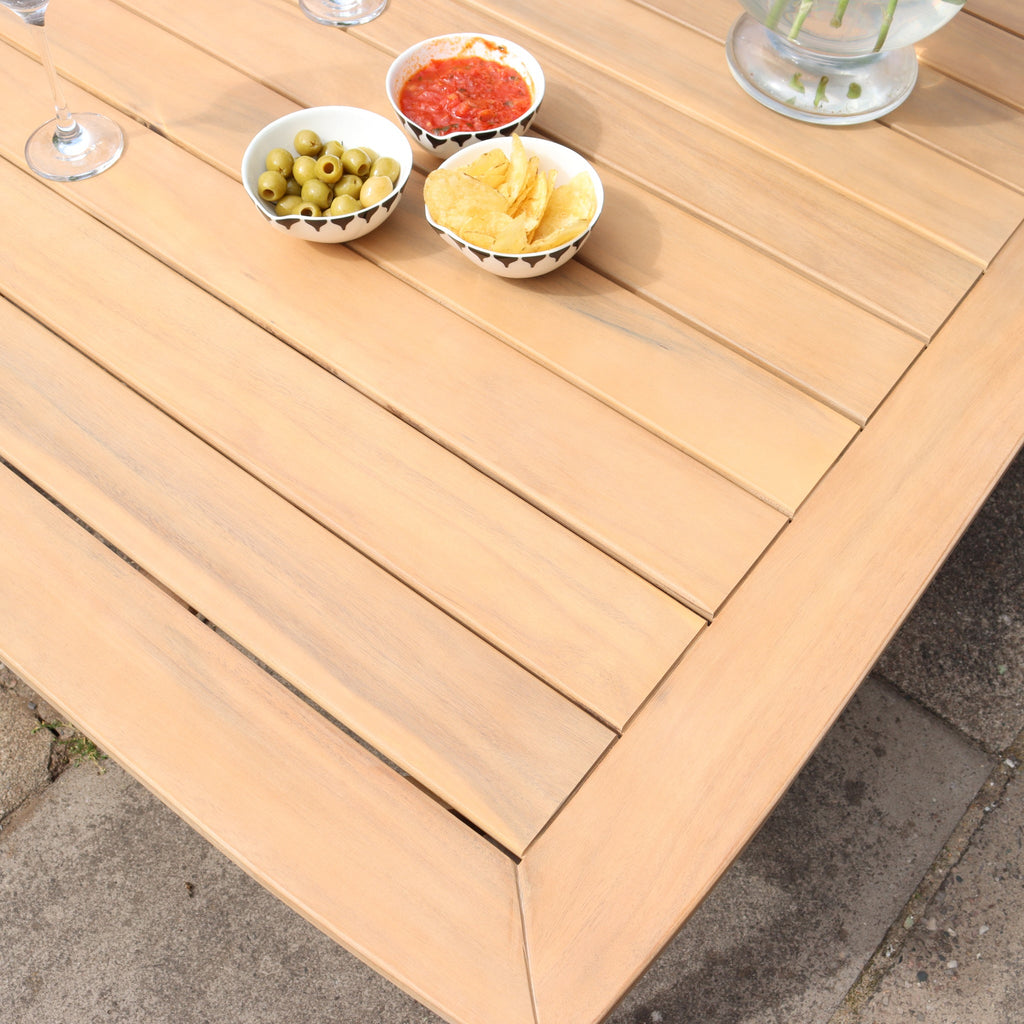 Sol 5 Seater Corner Lounge Set with Square Coffee Table