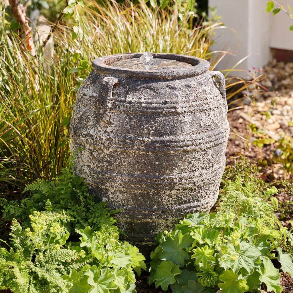 Sable Ancient Stone Glaze | Vase Water Feature