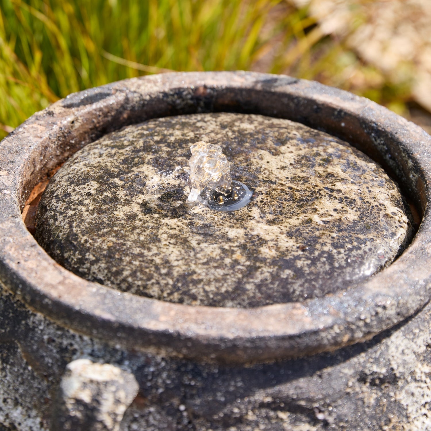 Sable Ancient Stone Glaze | Vase Water Feature