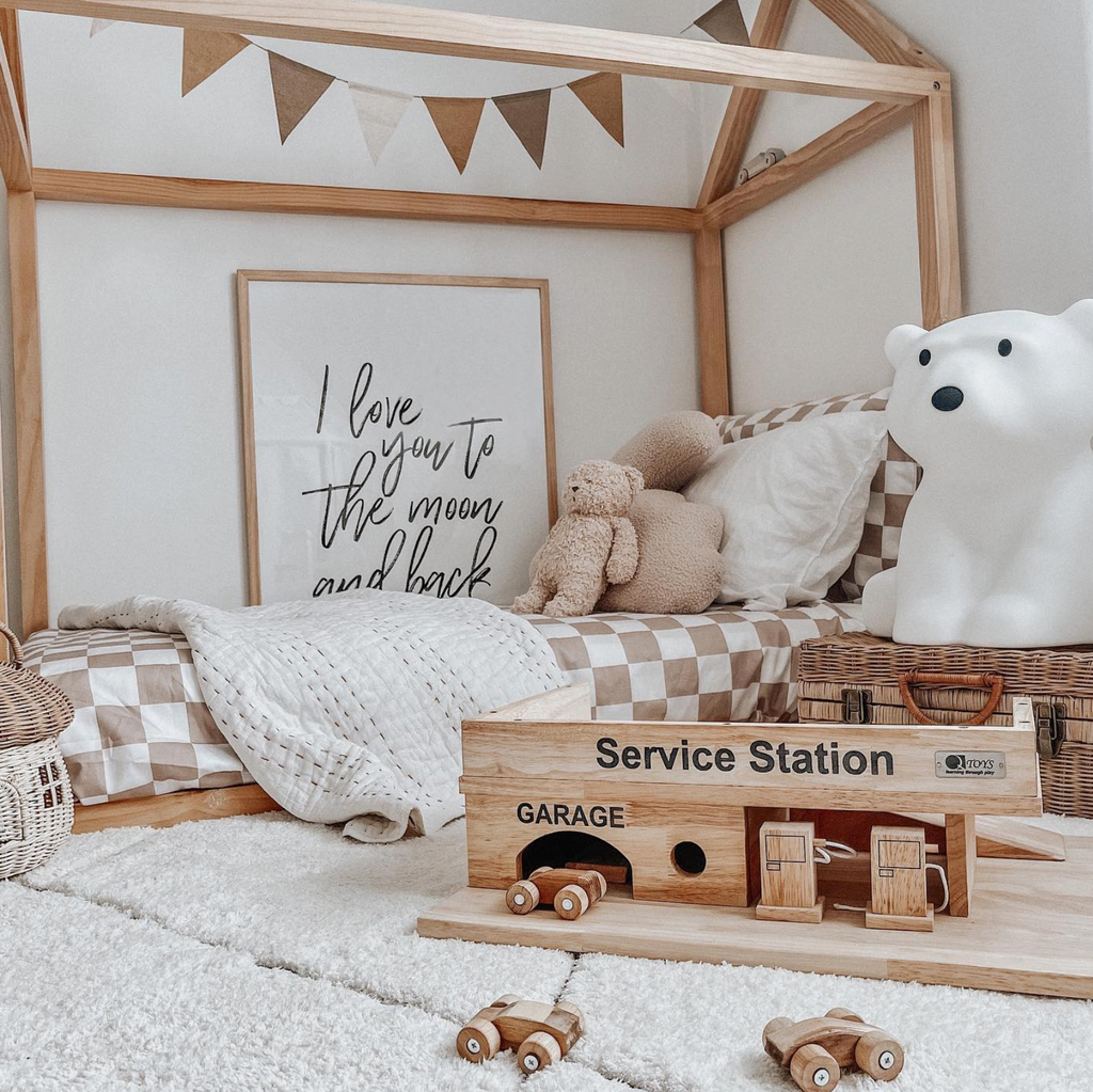 I LOVE YOU TO THE MOON PRINT
