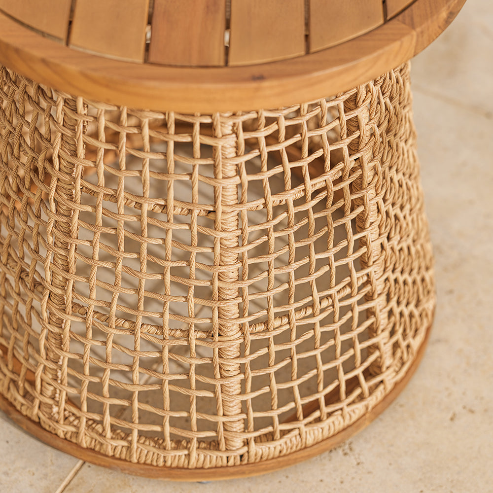 Stanley All-weather Wicker | Lounge Chair & Table