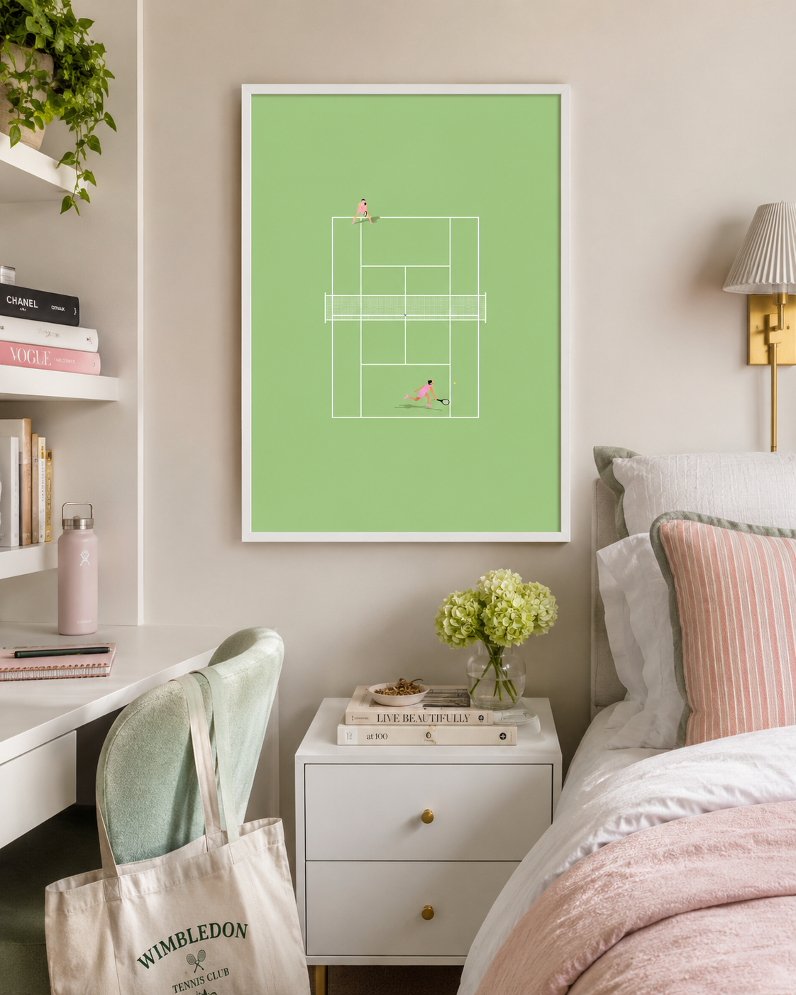 Centre Court Tennis - Strawberry Matcha
