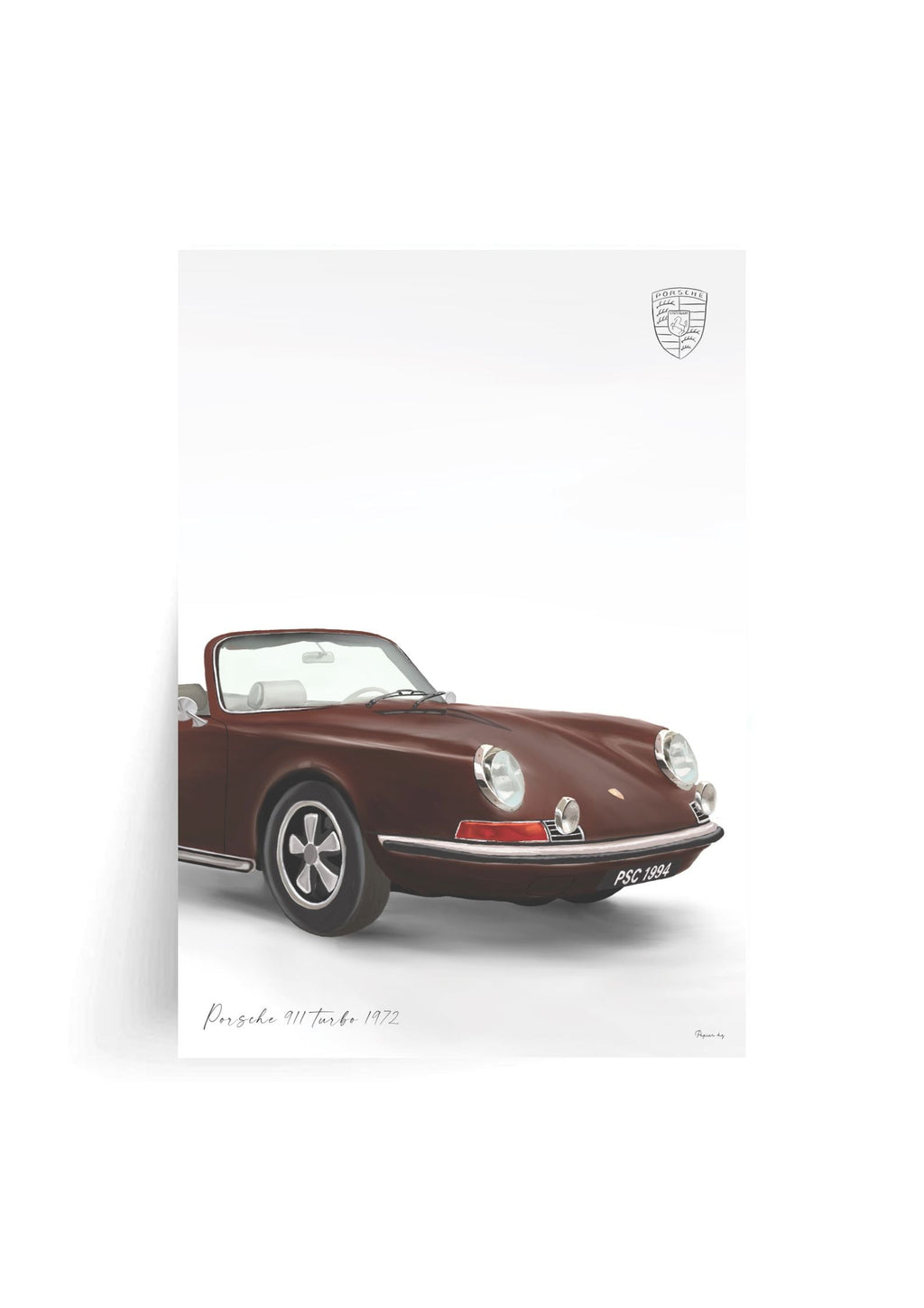 Classic 911 Car - Brown