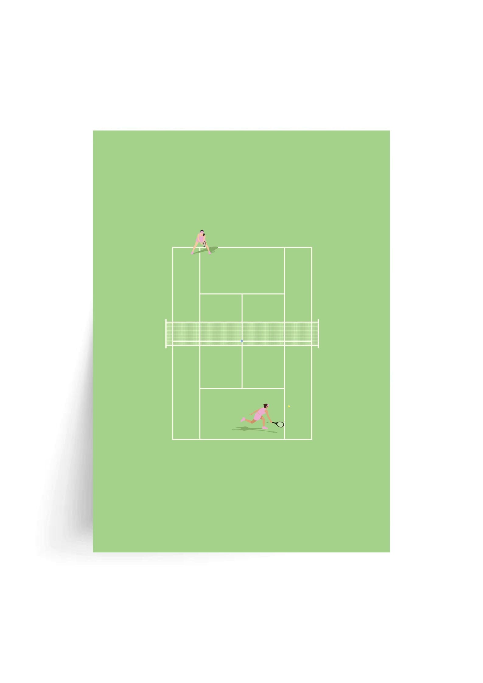 Centre Court Tennis - Strawberry Matcha